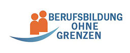 Das Logo von Berufsbildung ohne Grenzen. Das Logo von Berufsbildung ohne Grenzen.