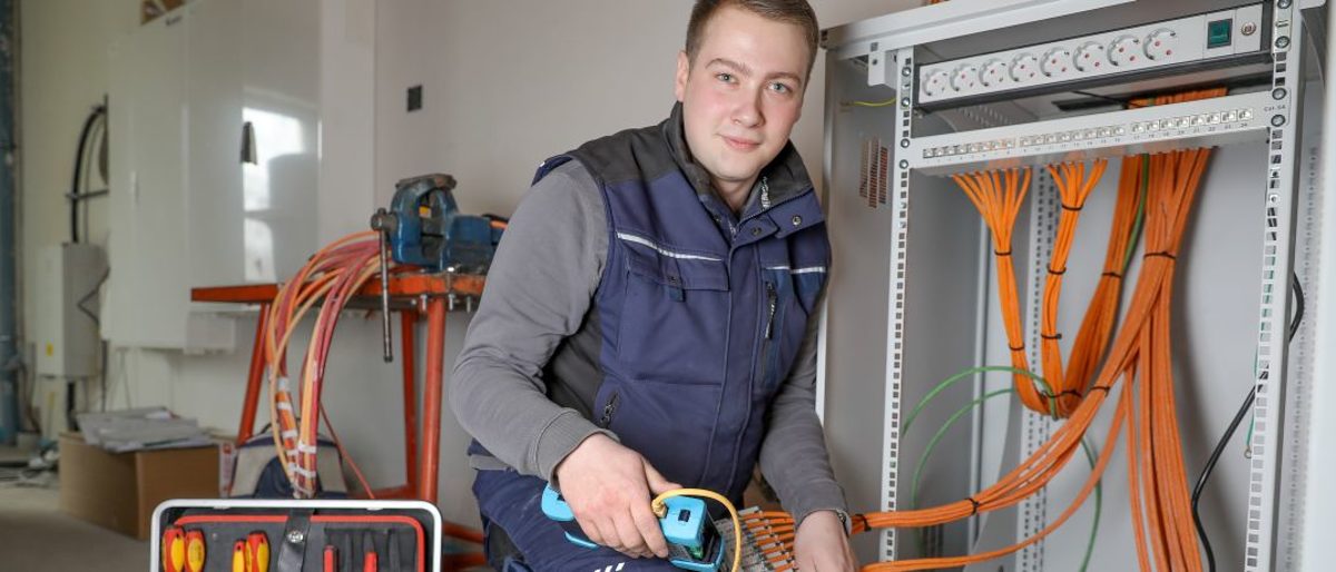Elektrotechnikermeister Henning Fabian