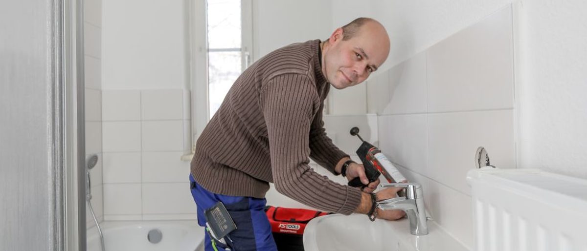 Installateur und Heizungsbauer Alexander Süß hat den Meistertitel als Bester seines Gewerkes errungen. Installateur und Heizungsbauer Alexander Süß