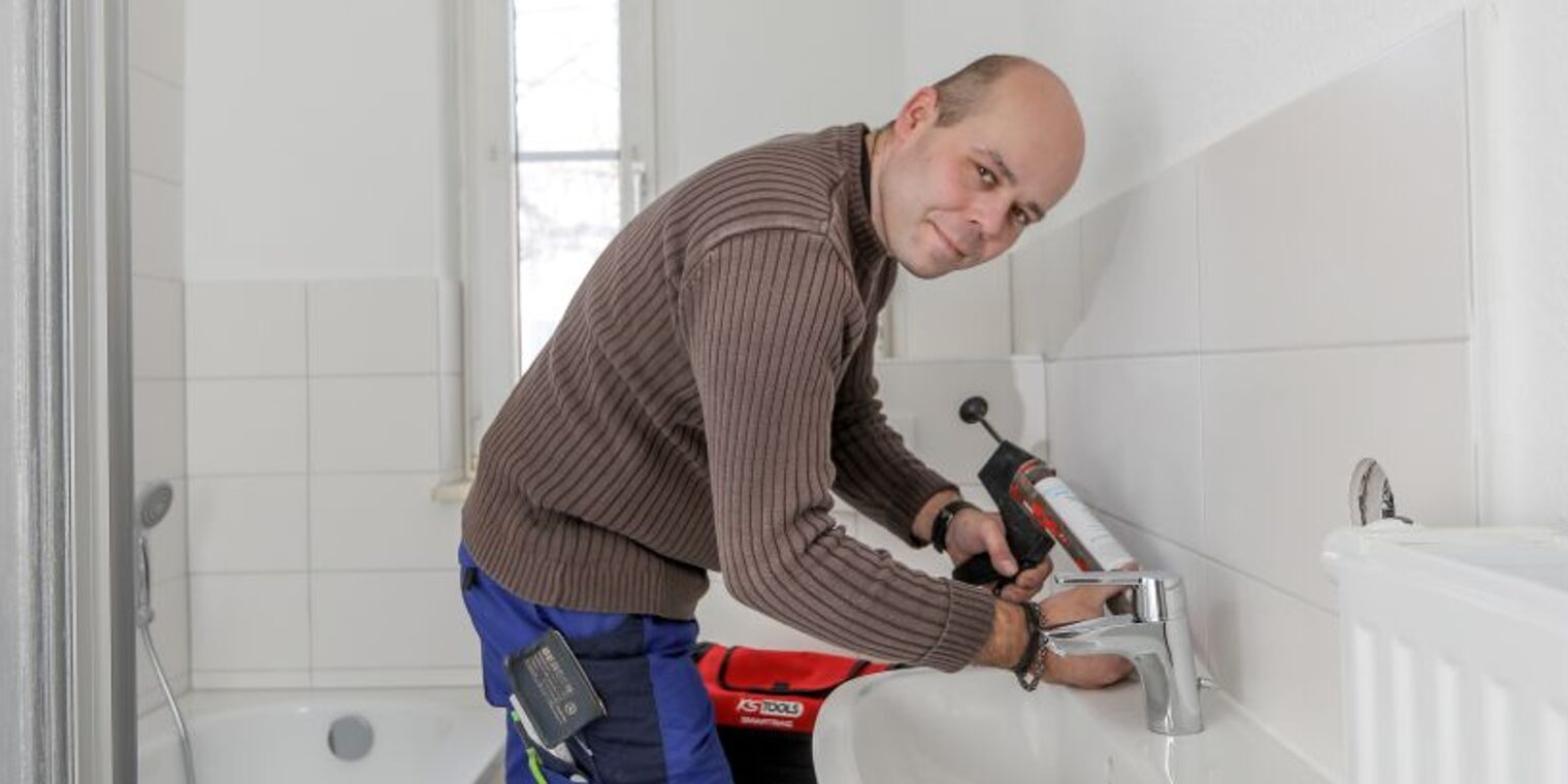 Installateur und Heizungsbauer Alexander Süß hat den Meistertitel als Bester seines Gewerkes errungen. Installateur und Heizungsbauer Alexander Süß