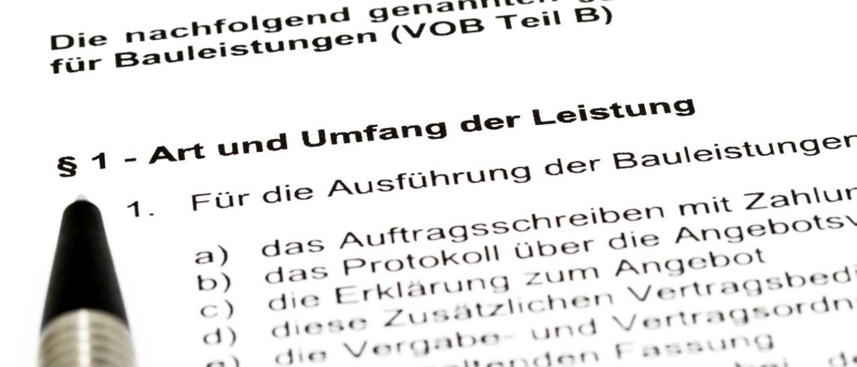 Bauvertragsrecht Vertragsprüfung