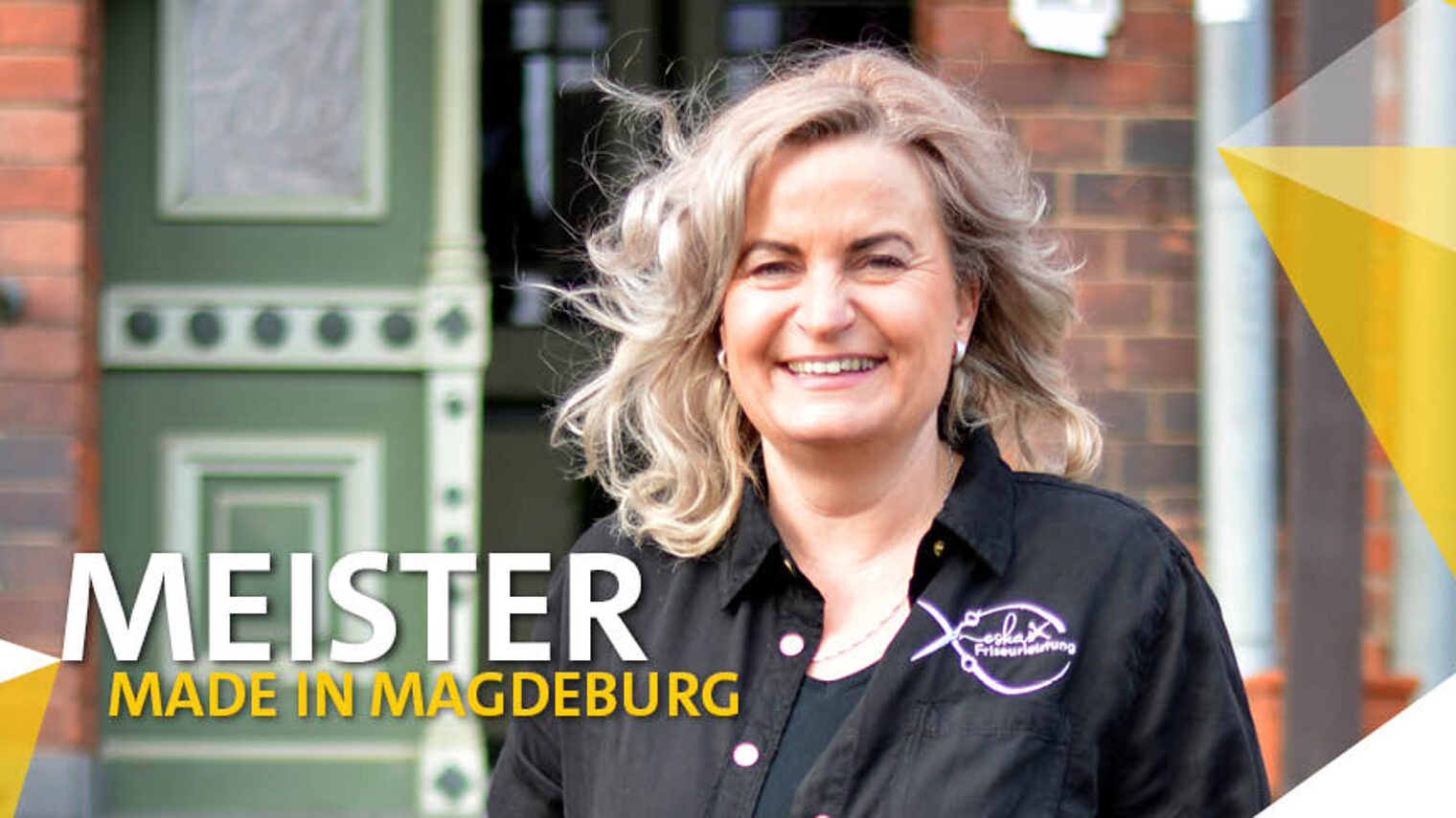 Friseurmeisterin Doreen Eska gehört zu den Meistern Made in Magdeburg 2023.